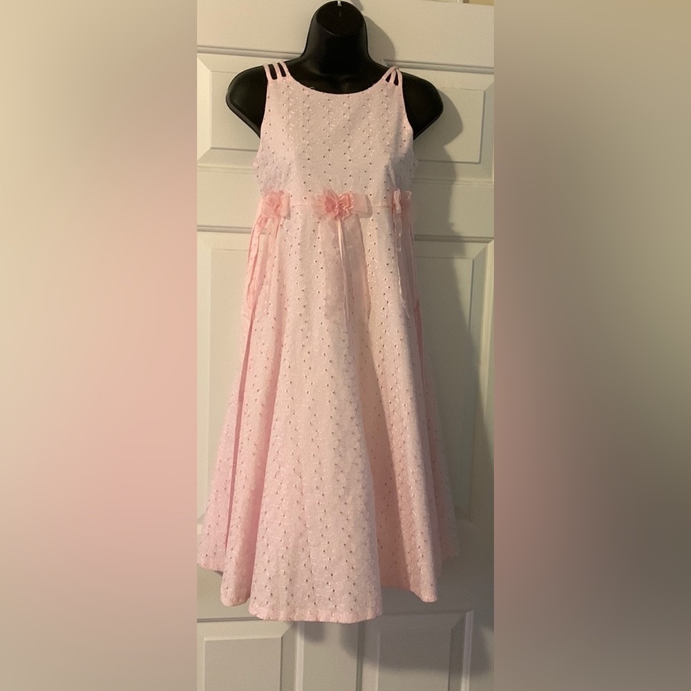 Girls Formal Pink Dress Size 12